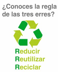 ¿Conoces la regla de las tres erres?